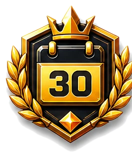 Consistency achievement badge